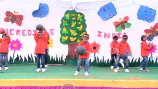 Ball Dance By U K G kids [upl. by Aikaj682]