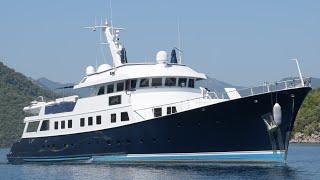 47 m STEEL HULL LONG RANGE EXPLORER Yacht For Sale [upl. by Vaughan]