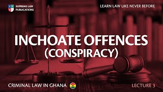 CRIMINAL LAW IN GHANA CONSPIRACY [upl. by Bael]