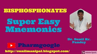 Bisphosphonates classification II Bisphosphonates mnemonics II [upl. by Mirilla442]