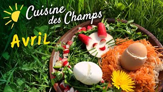 Cuisiner de saison en avril  Salade printanière composée [upl. by Alan547]