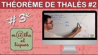 Appliquer le théorème de Thalès 2  Troisième [upl. by Jaymie]