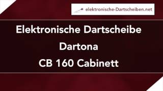 Elektronische Dartscheibe Mirage 301 Cabinett [upl. by Hilleary]