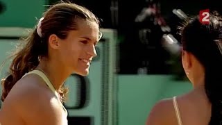 Amelie Mauresmo vs Jelena Jankovic 2006 Roland Garros R3 Highlights [upl. by Yelrahs]