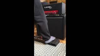 Line6 Flextone II HD Line6 2x12 kaappi Line6 FloorBoard [upl. by Brade769]