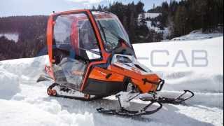 SKICAB The new cabin for snowmobile [upl. by Elconin]