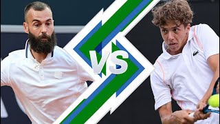 Benoit Paire vs Arthur Cazaux  NOUMEA 2024 [upl. by Notpmah]