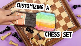 Customizing a Chess Set Pt 3 [upl. by Ahseenak]