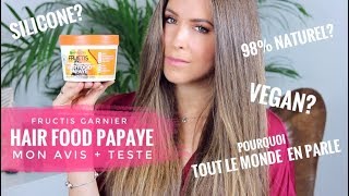 › HAIR FOOD GARNIER MON AVIS  VEGAN SANS SILICONE  Laura MILOW [upl. by Ehudd]