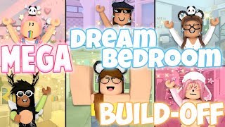 MEGA Dream Bedroom BuildOff Panda Vs 5 FANS [upl. by Eornom]