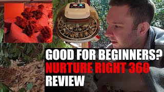 Nurture Right 360 Incubator Review From A Beginner [upl. by Dnalyk]