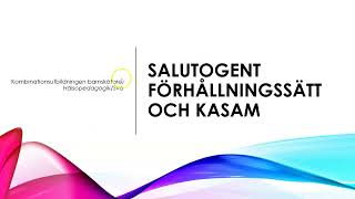 Hälsopedagogik salutogent förhållningssätt och KASAM [upl. by Neirad]