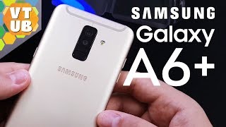 Samsung Galaxy A6 Plus 32GB Gold Распаковка  Комплектация  Первое впечатление [upl. by Farrish]