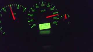 Ford focus mk1 20 zetec 16v 130 ps best top speed 0210kmh hq [upl. by Naawaj46]