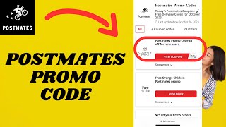 POSTMATES PROMO CODE 2024 [upl. by Elreath]