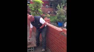 Worlds quickest bricklayer [upl. by Frederica]