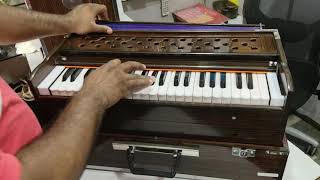 Folding Coupler Harmonium without stopper  Indian musical hub  919582521625 [upl. by Gnidleif]