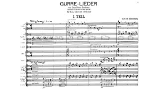 Arnold Schoenberg  Gurrelieder Score 4K [upl. by Ecneralc]