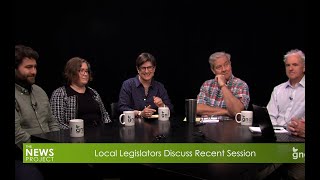 The News Project  In Studio Legislators Discuss Recent Session [upl. by Suissac895]