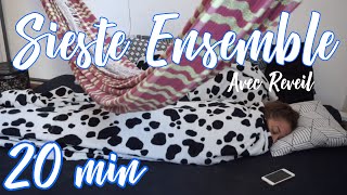 🛌 ASMR 20 Min SIESTE Ensemble avec RÉVEIL 1 [upl. by Arrec]