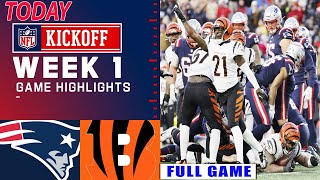 New England Patriots Vs Cincinnati Bengals Sep 07 2024 FULL GAME WEEK 1  NFL Season 2024 [upl. by Michaud773]