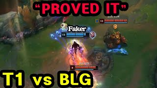 T1 vs BLG  The Plays You Missed [upl. by Aivilo807]