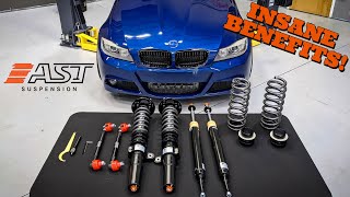 The Suspension Upgrade I Should Have Done To My BMW 335i A Long Time Ago  AST 5100 [upl. by Jet805]