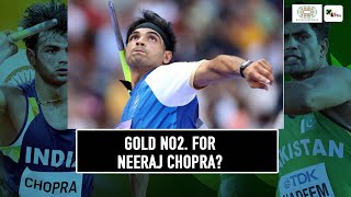 Neeraj Chopra through to Javelin final with his first massive 8934m throw  Paris Olympics 2024 [upl. by Aman629]