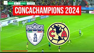 PACHUCA vs AMERICA  EN VIVO LA PREVIA  CONCACHAMPIOS [upl. by Jaynell946]