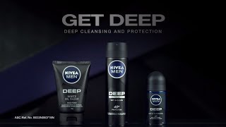 Get Deep with NIVEA MEN Deep Range [upl. by Adhern]