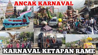 Aksi karnaval desa ketapan rame horeg [upl. by Siuluj894]