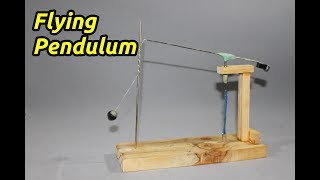 Flying Pendulum Mechanism  Kinetic Art [upl. by Hakym239]