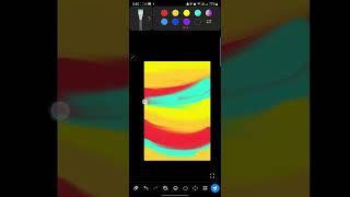 Penup app tutorial Penup drawing Color mixing and blending S22 Ultra SPen [upl. by Ordnazil]