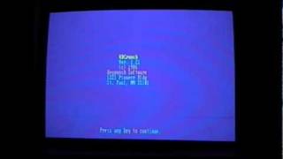 LGR  Keypunch Games on an IBM 5150 Part 3  Sports Spectacular [upl. by Ahsie684]