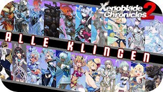 Seltene Klingen⭐Alle Resoniersequenzen💥Xenoblade Chronicles 2 [upl. by Anawait]