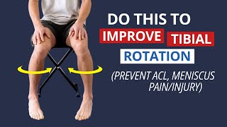 How Your Poor Tibial Rotation TRASHES Your Knees esp Meniscus amp ACL [upl. by Arahd]