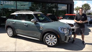 Is the 2021 MINI Cooper SE Countryman All4 a GOOD plugin electric hybrid [upl. by Akcinehs]