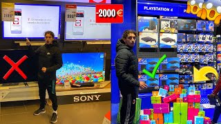 JACHÈTE DES MÉGA CADEAUX A YOUNES POUR ME FAIRE PARDONNER  🤑😱 PC GAMERTV4KPLAYSTATION4 [upl. by Sukram]