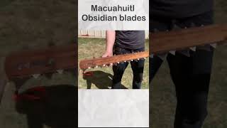 Macuahuitl Unveiled The Aztec Sword’s Secrets [upl. by Devlen]