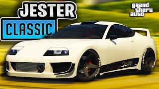 Dinka Jester Classic Customization Toyota Supra JZA80  GTA 5 Online shorts [upl. by Notterb]