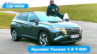 Hyundai Tucson 16 TGDI 2021  Besser als Tiguan und Co Review  Testfahrt  Meinung [upl. by Anibla]