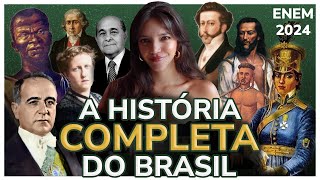 TODA A HISTÓRIA DO ENEM  REVISÃO Débora Aladim [upl. by Pebrook]