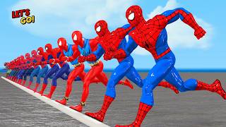 Siêu nhân nhện🔴Spider Man attacked by Hulk family vs Joker vs Team 5 Spider Man best vs shark spider [upl. by Gora]