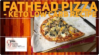 The Best Keto Fathead Pizza Recipe  Delicious lowcarb  Familyfriendly [upl. by Eiltan661]