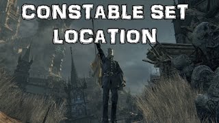 Bloodborne The Old Hunters DLC  Constable Set Location [upl. by Maighdlin]