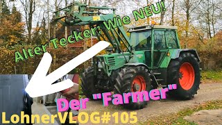 LohnerVLOG105 Neues aus der Werkstatt Fendt Farmer 312LSA Turbomatik I Terex Ventile einschleifen [upl. by Reisch]