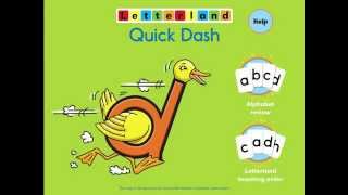 Letterland Quick Dash App for iOS and Android [upl. by Kreg]