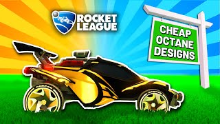 30 Cheap TRYHARD OCTANE Designs  Rocket League [upl. by Aihcela]