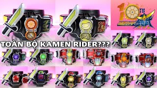 Trọn Bộ Rider Trong Kamen Rider Gaim Henshin CSM Lockseed Collection [upl. by Harod914]