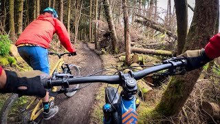 THIS was the most fun we had in Scotland  Mountain Biking Innerleithen [upl. by Malha]